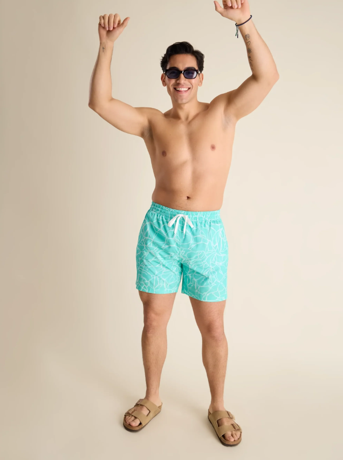 The Pool Parties 5.5" Lined Swim Trunks