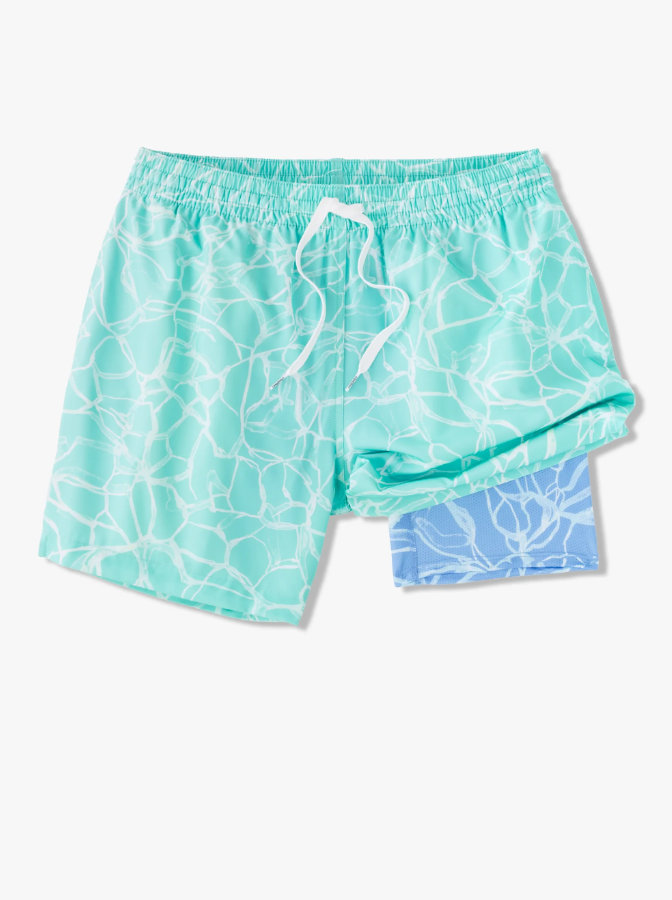 The Pool Parties 5.5" Lined Swim Trunks