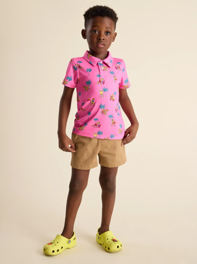 The Lil Roar-ee's Toddler Performance Polo