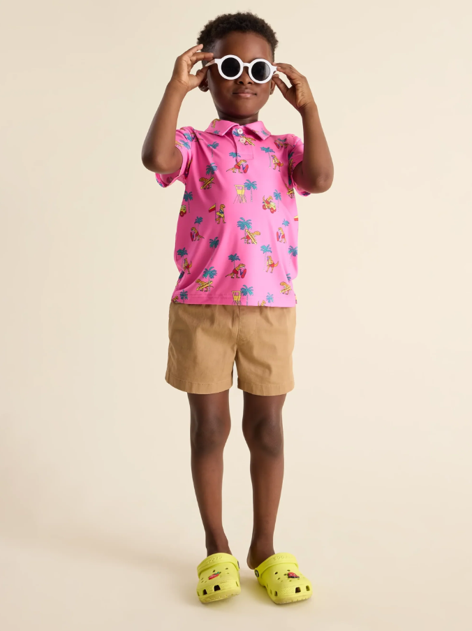 The Lil Roar-ee's Toddler Performance Polo