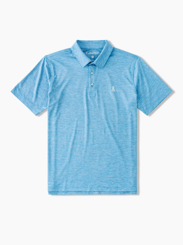 The Teal Blue Sea Performance Polo