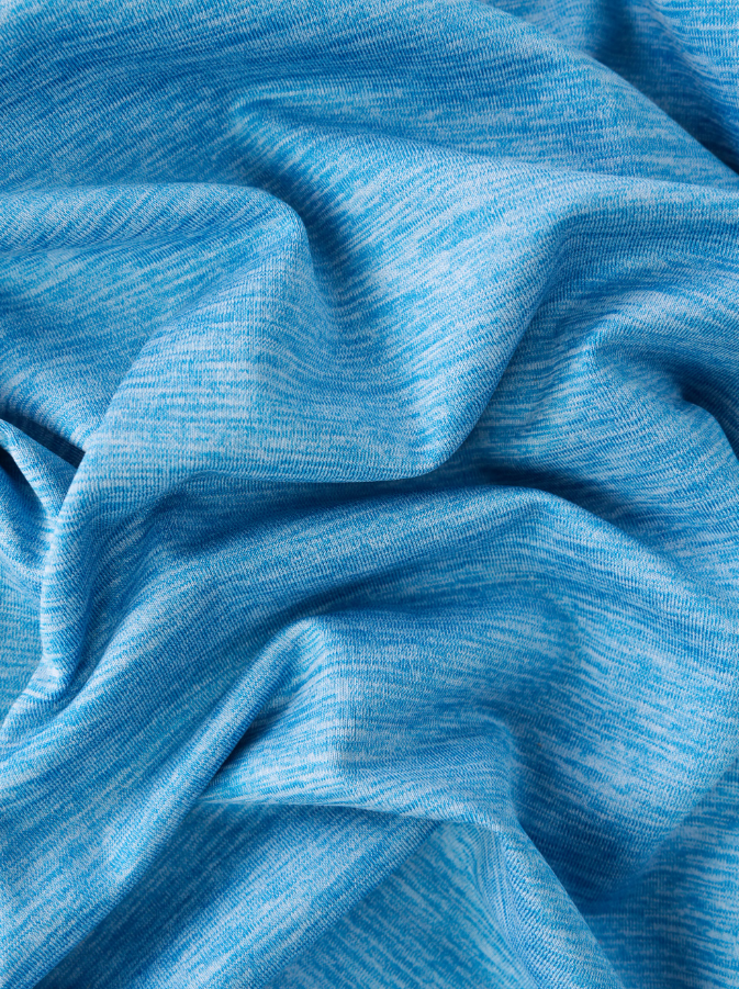 The Teal Blue Sea Performance Polo