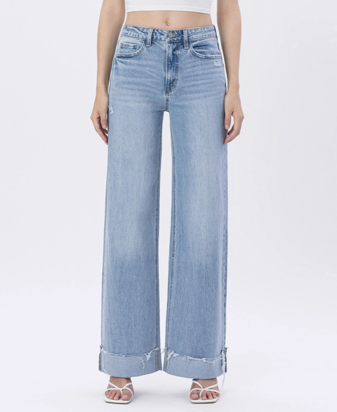 Super High Rise Baggy Jean - Jubilant
