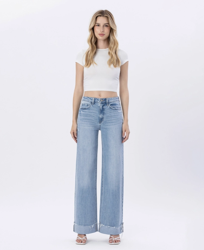 Super High Rise Baggy Jean - Jubilant