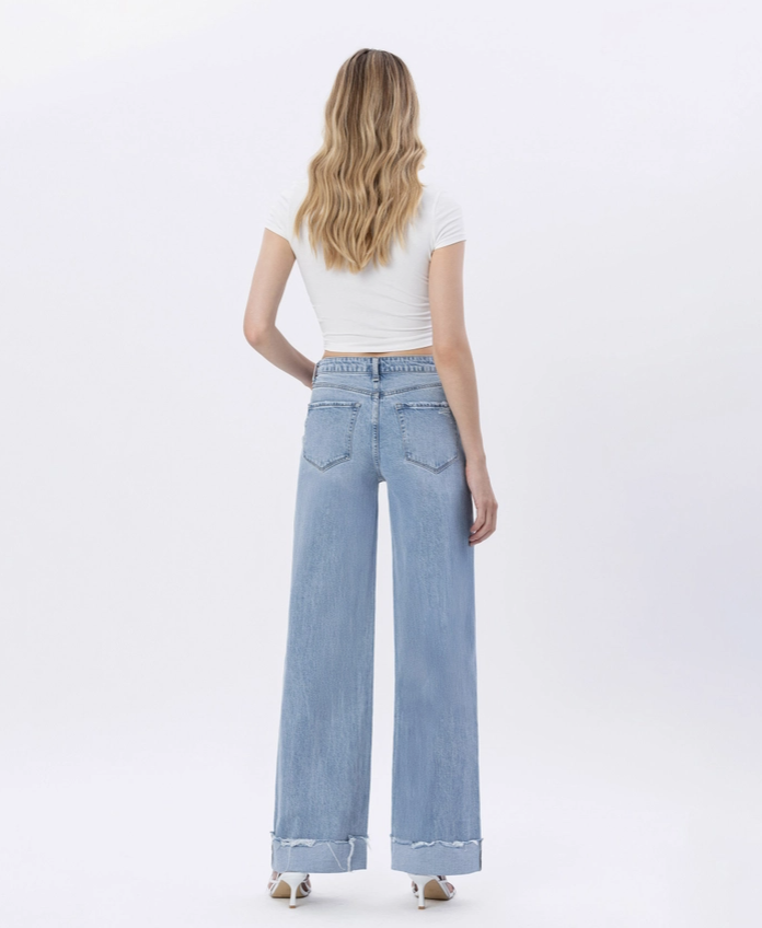 Super High Rise Baggy Jean - Jubilant