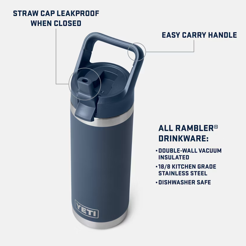 Rambler® 26 oz Water Bottle - Black Forest Green