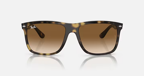 Boyfriend Two Polished Havana Gradient Brown Lenses