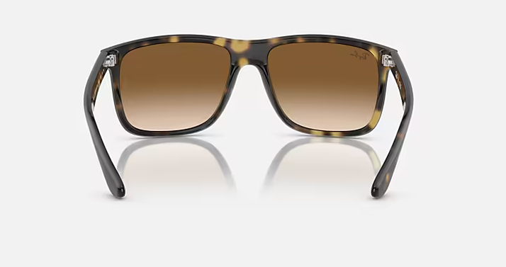 Boyfriend Two Polished Havana Gradient Brown Lenses