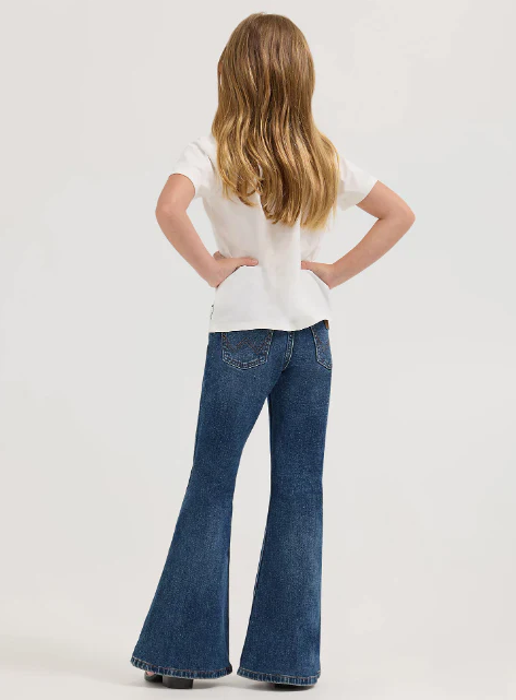 Wrangler X Girl's Lainey Wilson Baskin Blue Bell Bottom Jeans