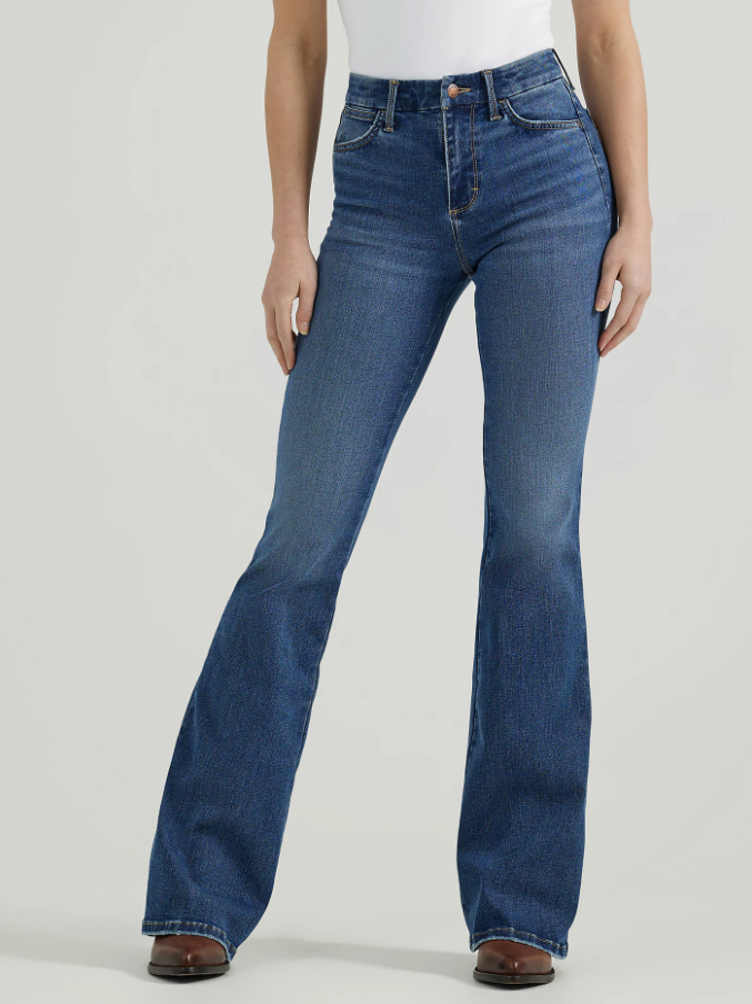 Women's Wrangler Bespoke High Rise Flare Jean - Lily