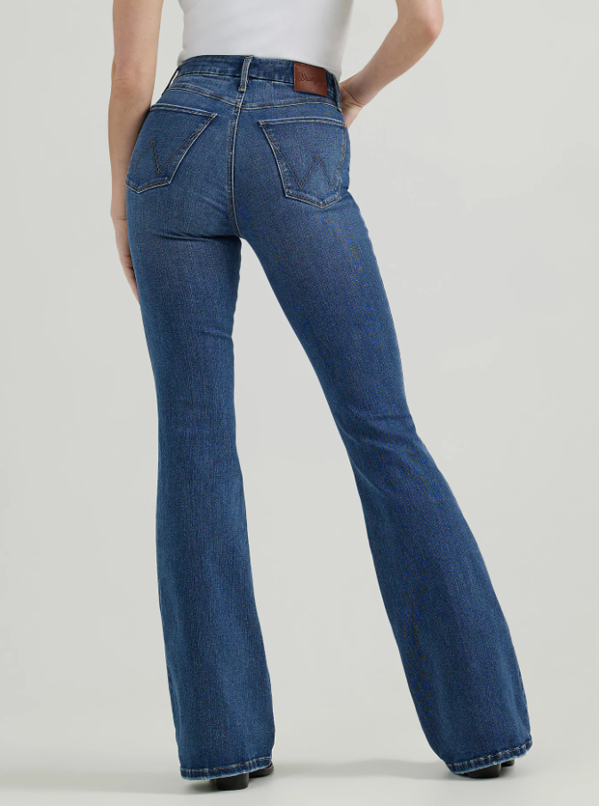 Women's Wrangler Bespoke High Rise Flare Jean - Lily