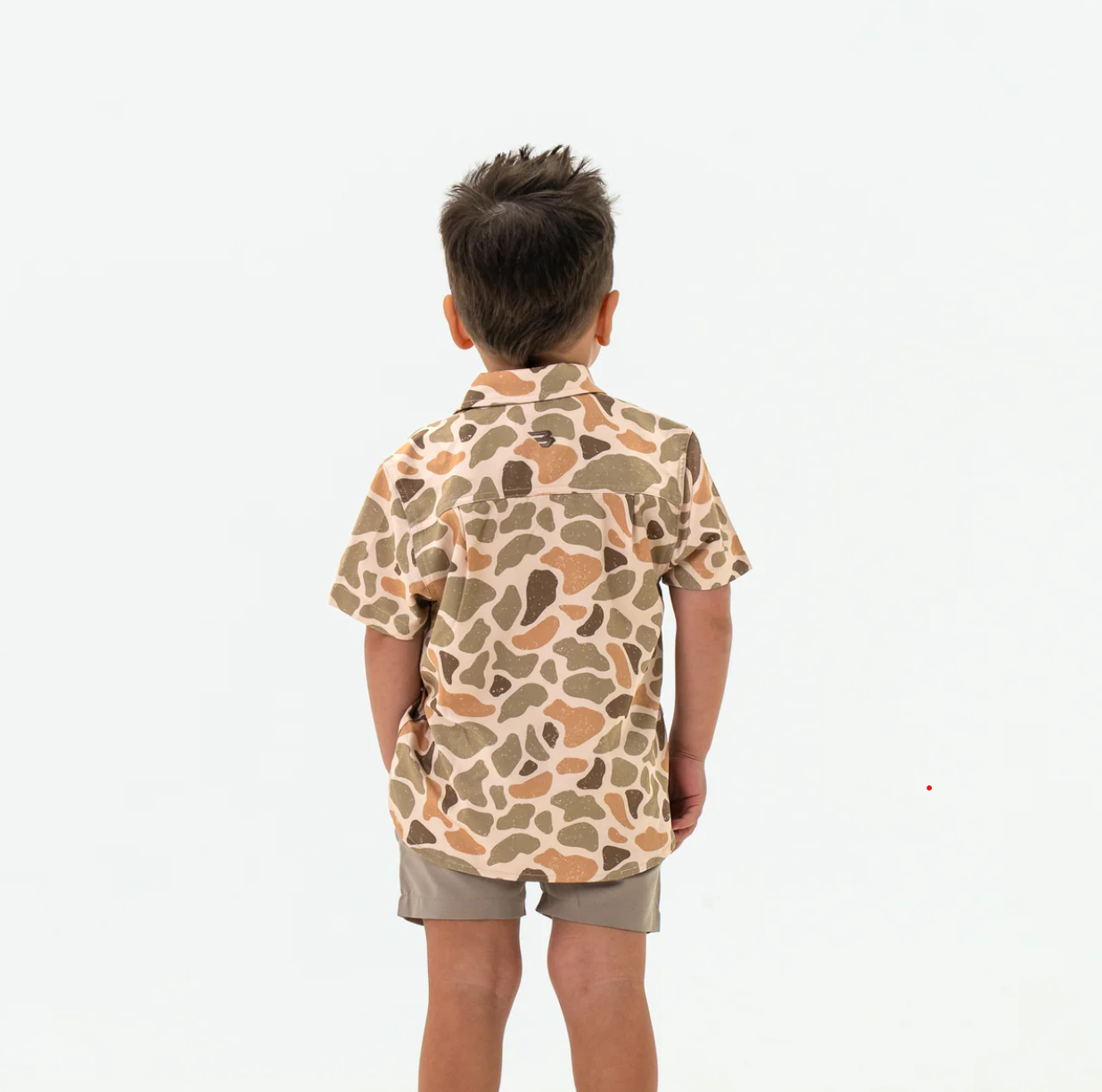 Youth Performance Button Up - Venado Camo