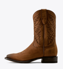 Wiley Wide Square Toe Boot - Renaissance Brown