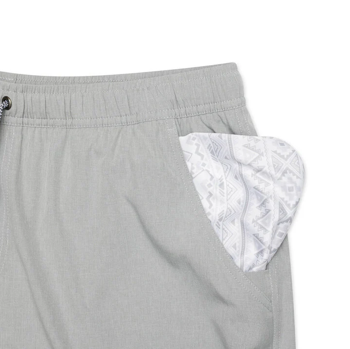 5.5" Athletic Short - Light Grey