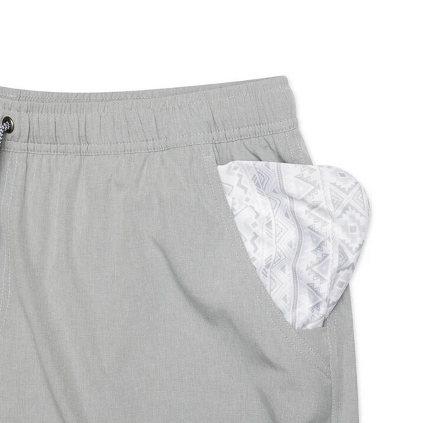 5.5" Athletic Short - Light Grey