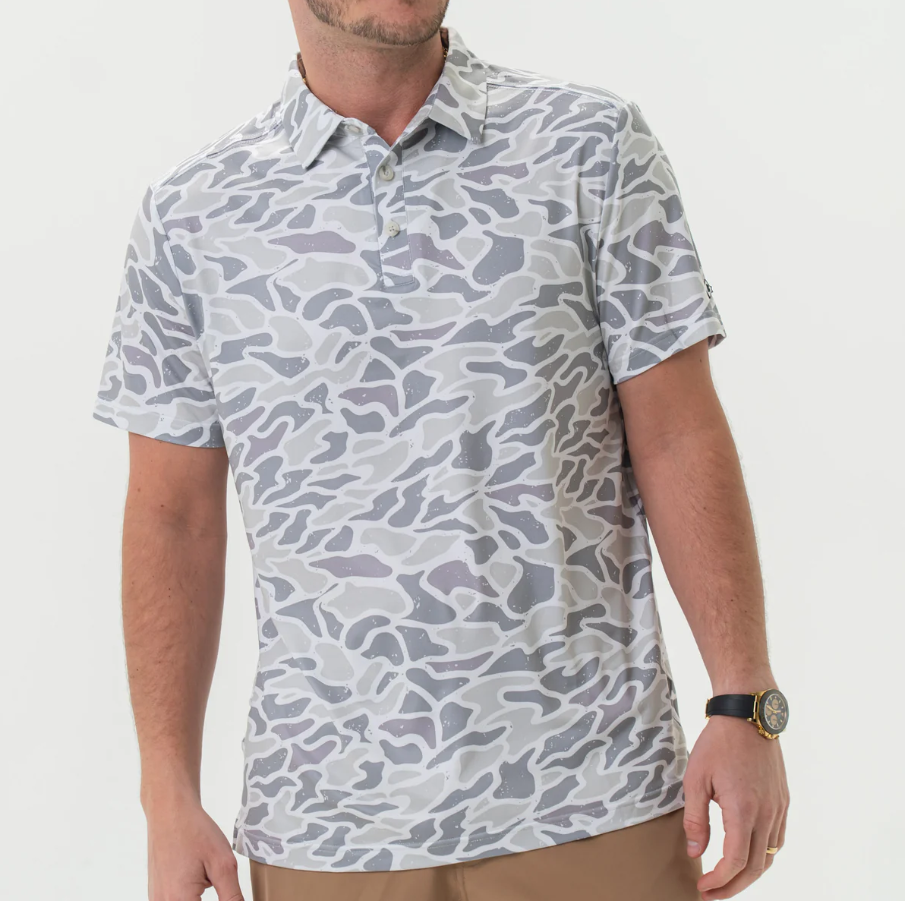 Performance Polo - White Camo