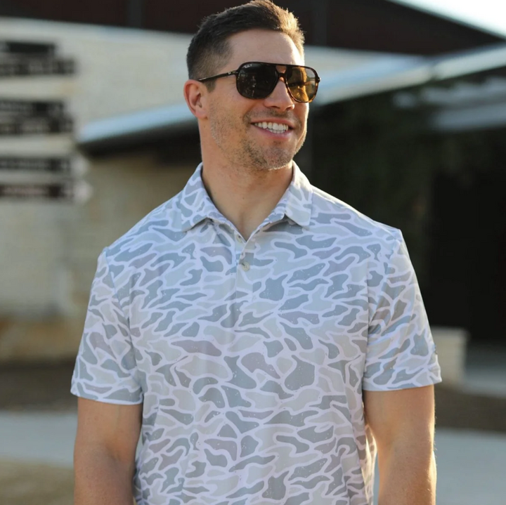 Performance Polo - White Camo