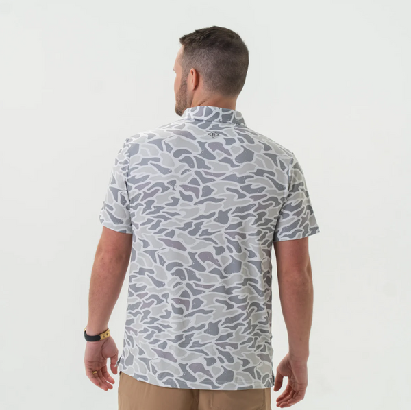 Performance Polo - White Camo