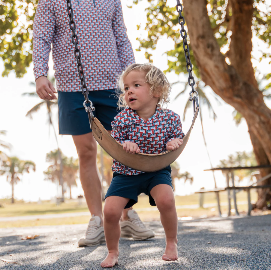 Youth Everyday Short - Deep Water Navy - Mayan Pocket