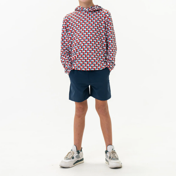 Youth Everyday Short - Deep Water Navy - Mayan Pocket