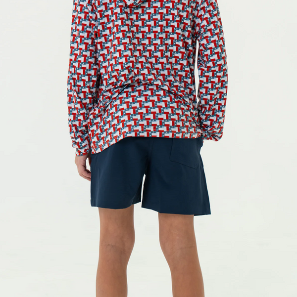 Youth Everyday Short - Deep Water Navy - Mayan Pocket