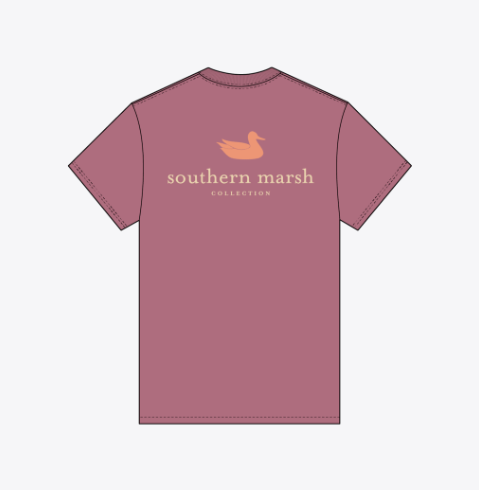 Authentic Tee - Mulberry