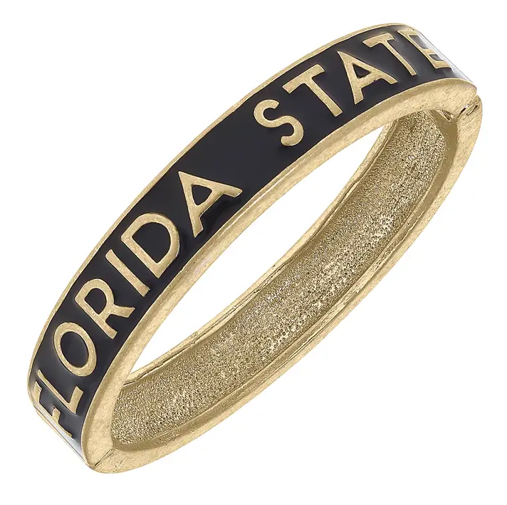 Florida State Seminoles Enamel Hinge Bangle