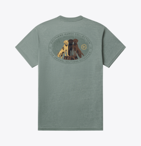 Youth SEAWASH™ Tee - Lab Trio - Burnt Sage