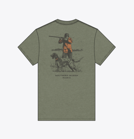SEAWASH™ Tee - Undaunting Focus - Brigade Olive