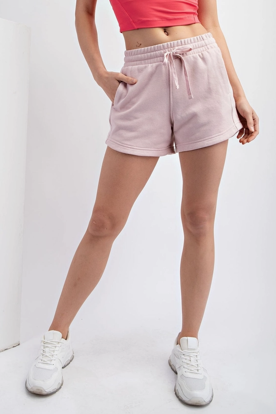 French Terry Basic Short - Seashell Pink