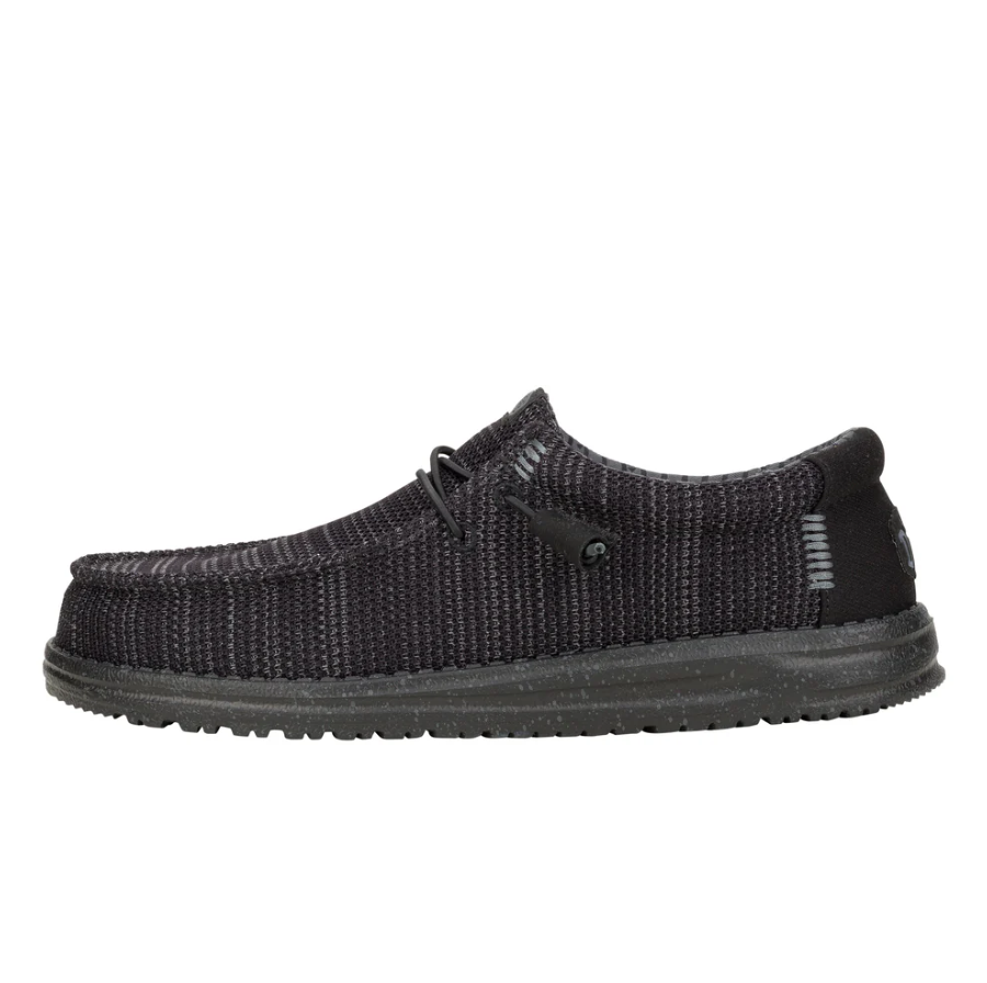 Wally Stretch Sox - Black & Black