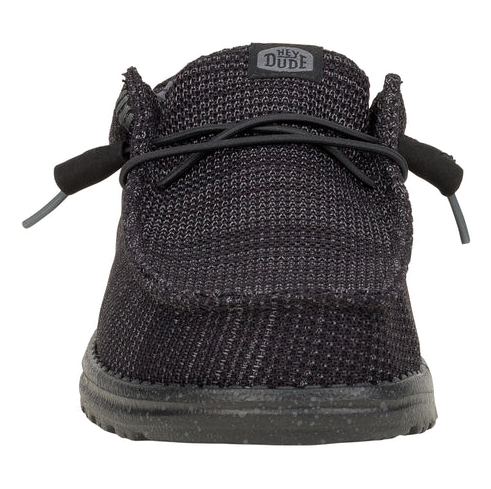 Wally Stretch Sox - Black & Black