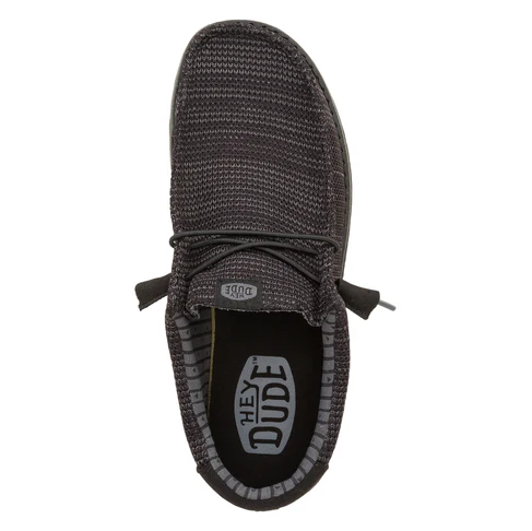 Wally Stretch Sox - Black & Black