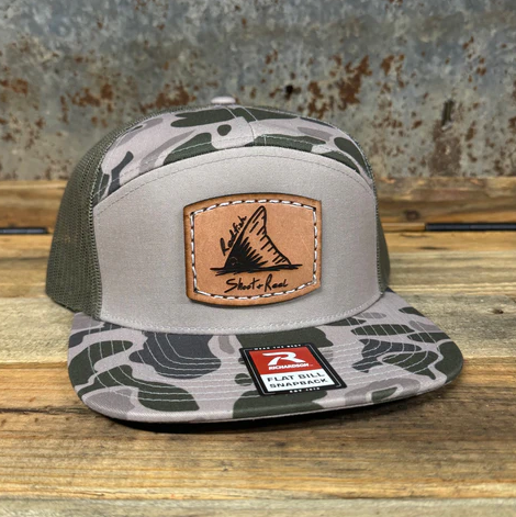 Redfish Tail Patch - Flatbill