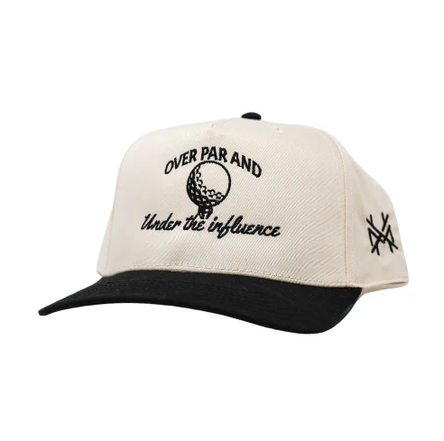 Over Par and Under The Influence - Black & Natural
