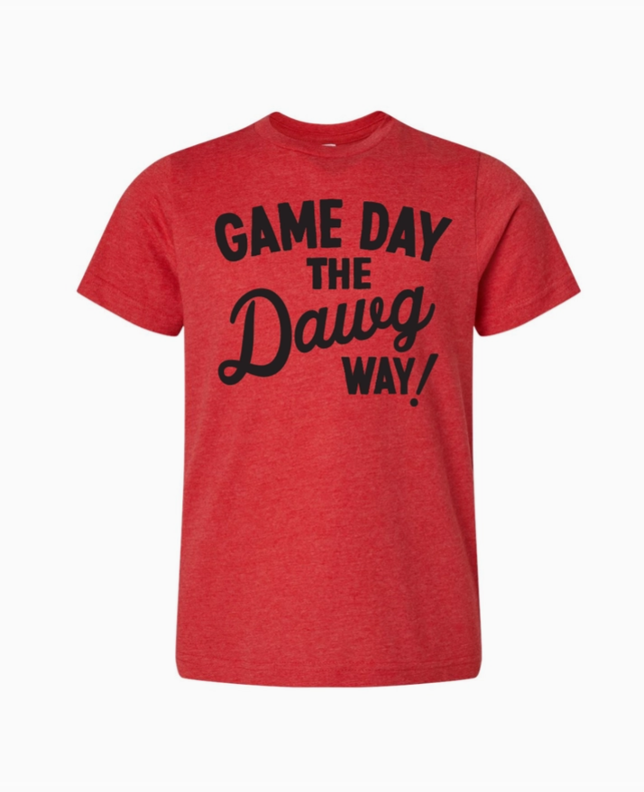 Youth Gameday The Dawg Way Tee
