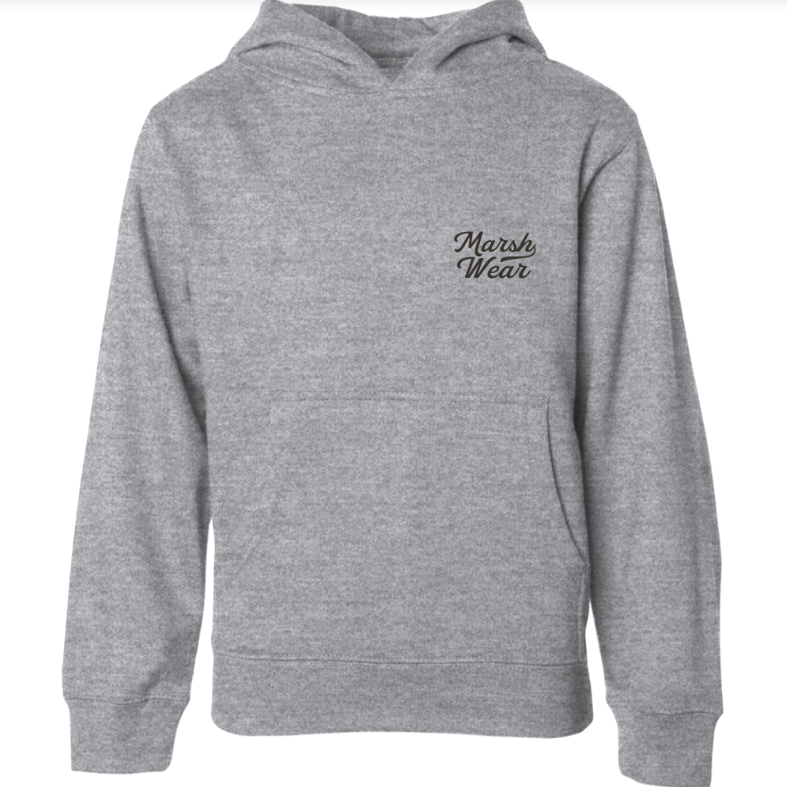 Youth Roadside PO Hoodie - Gray Heather