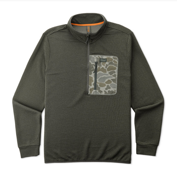 Sullivan 1/4 Zip - Ash