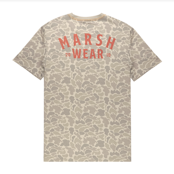 Stackhouse Hagood SS Tee - Khaki Mallard Camo