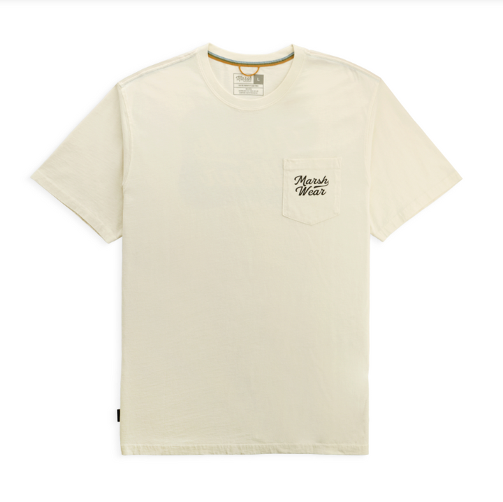 Roadside Pocket Tee - Vintage White