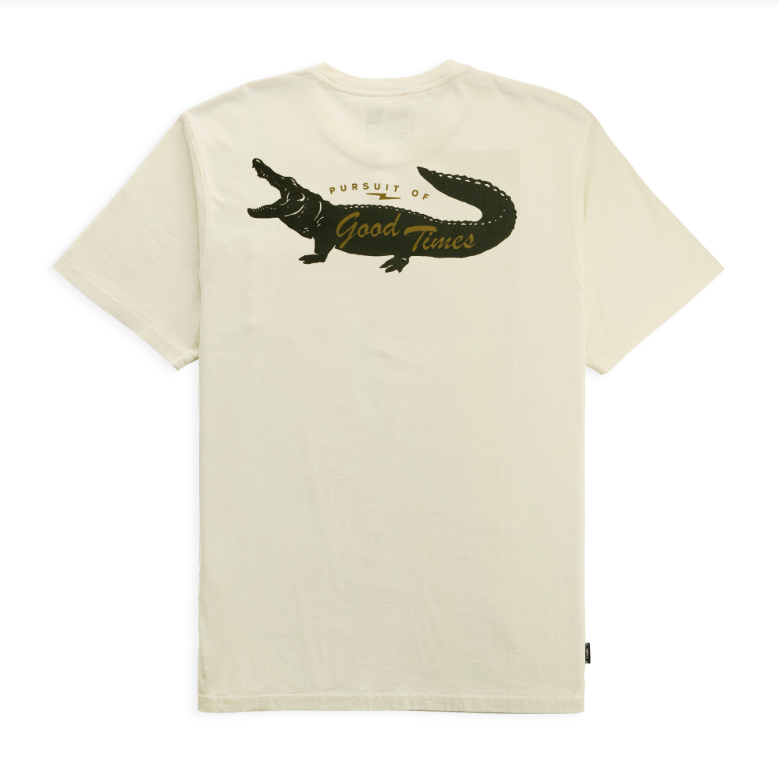 Snappy Pocket Tee - Vintage White