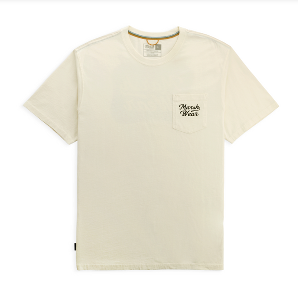 Snappy Pocket Tee - Vintage White