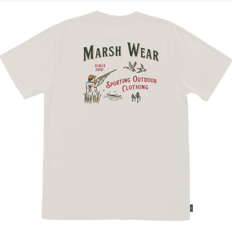 Sportsman Pocket Tee - Vintage White