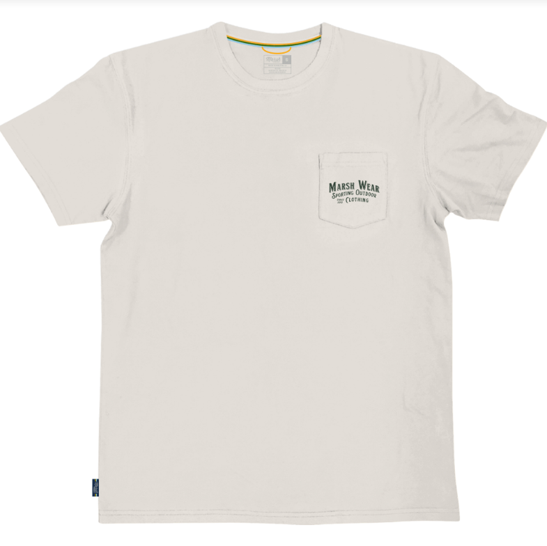 Sportsman Pocket Tee - Vintage White