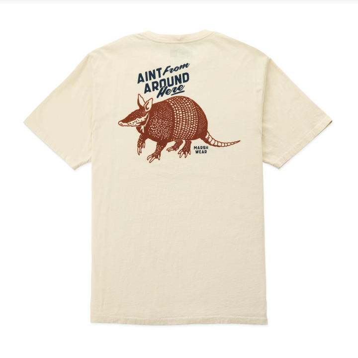 Aint From Around Here Tee - Vintage White
