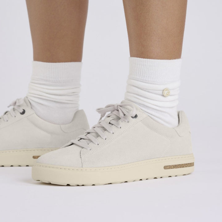 Bend Low Suede Leather - Antique White