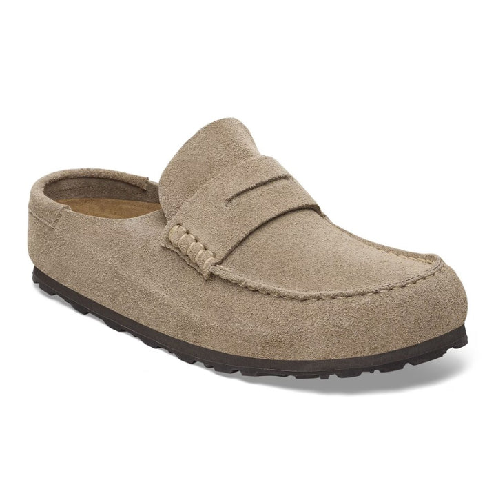 Naples Wrapped Suede Leather - Taupe