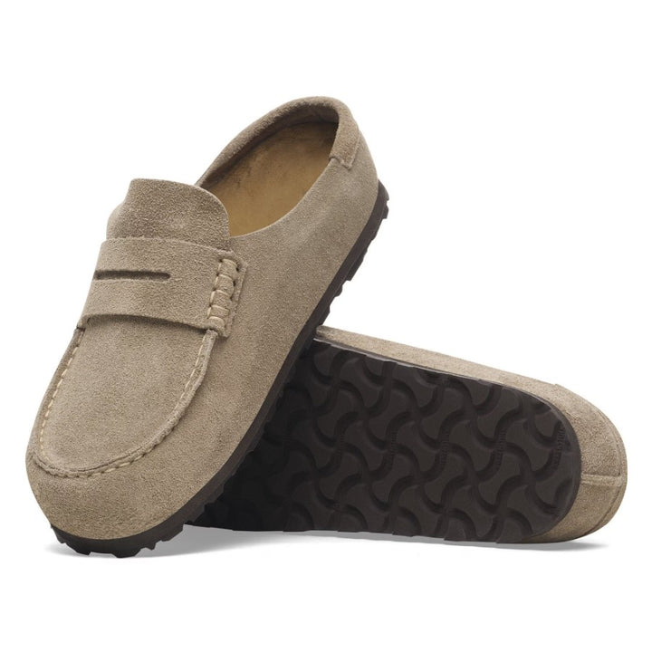 Naples Wrapped Suede Leather - Taupe