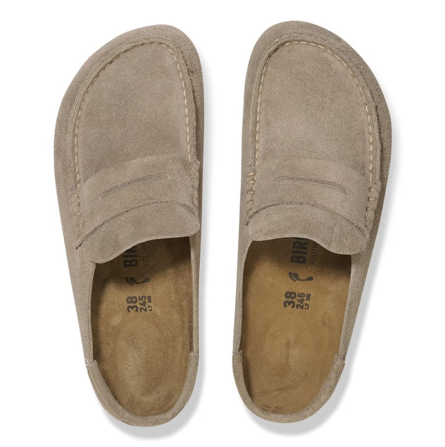 Naples Wrapped Suede Leather - Taupe