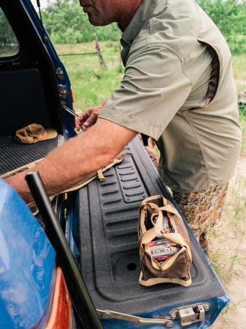Small Canvas Ammo Tote Pin Oak/Wheat